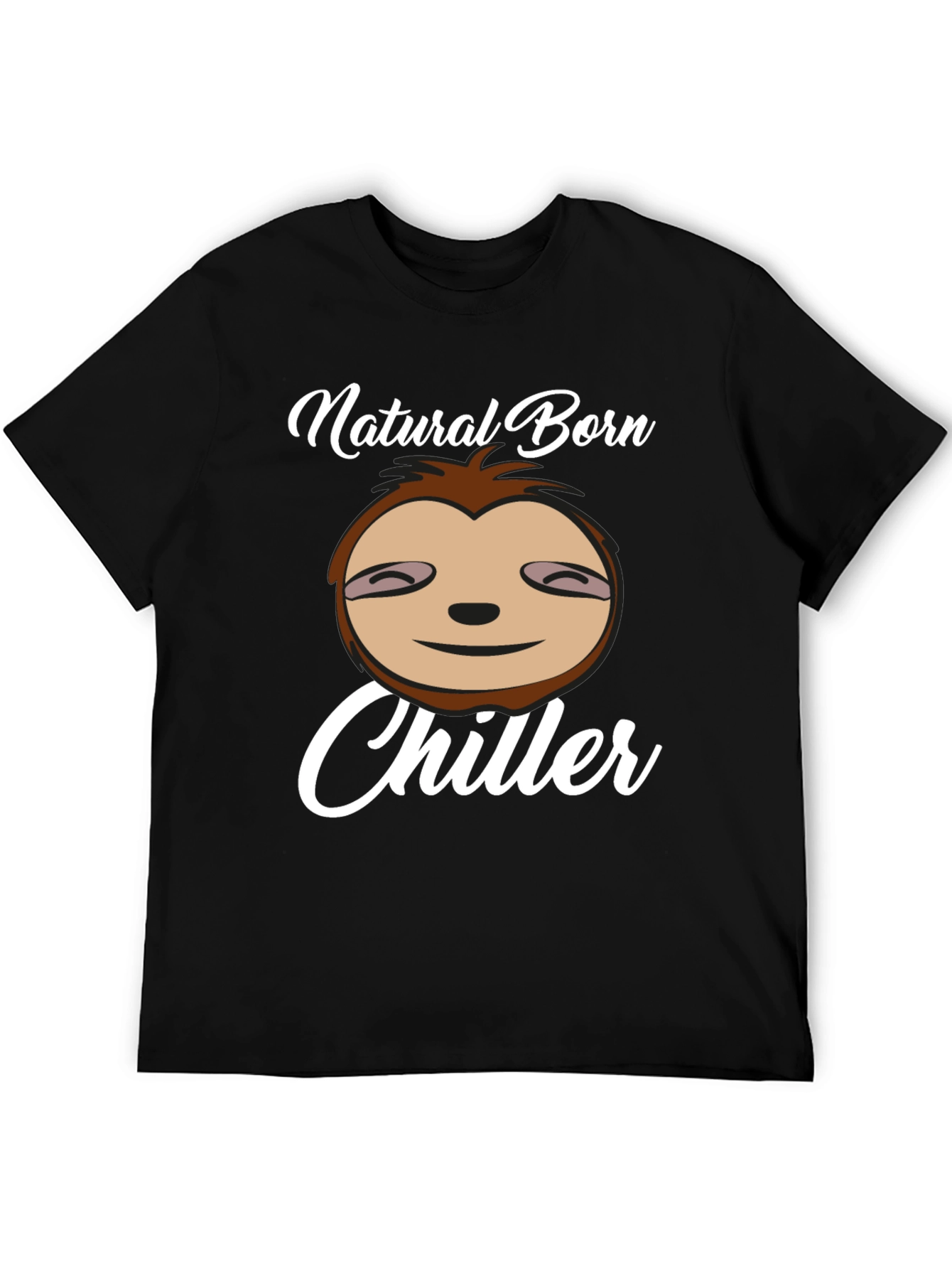 Natural Born Chiller Sloth Graphic Tee
