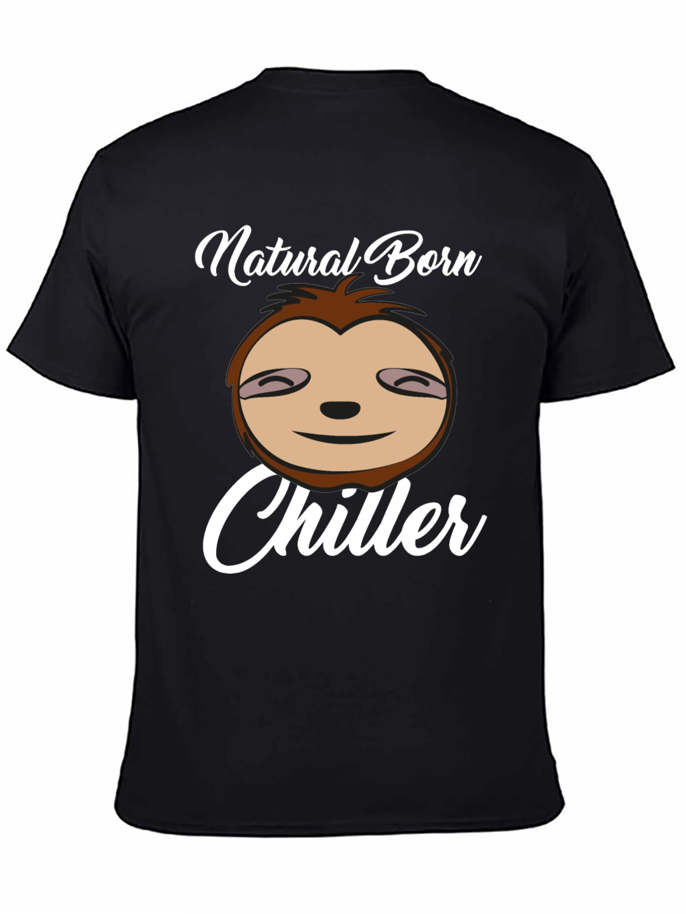 Natural Born Chiller Sloth Graphic Tee