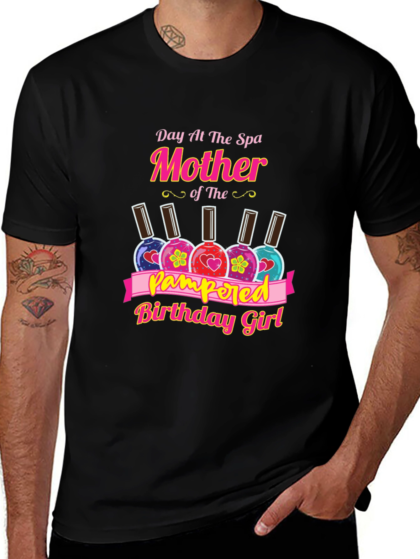 Day at the Spa Mother Birthday Girl T-Shirt