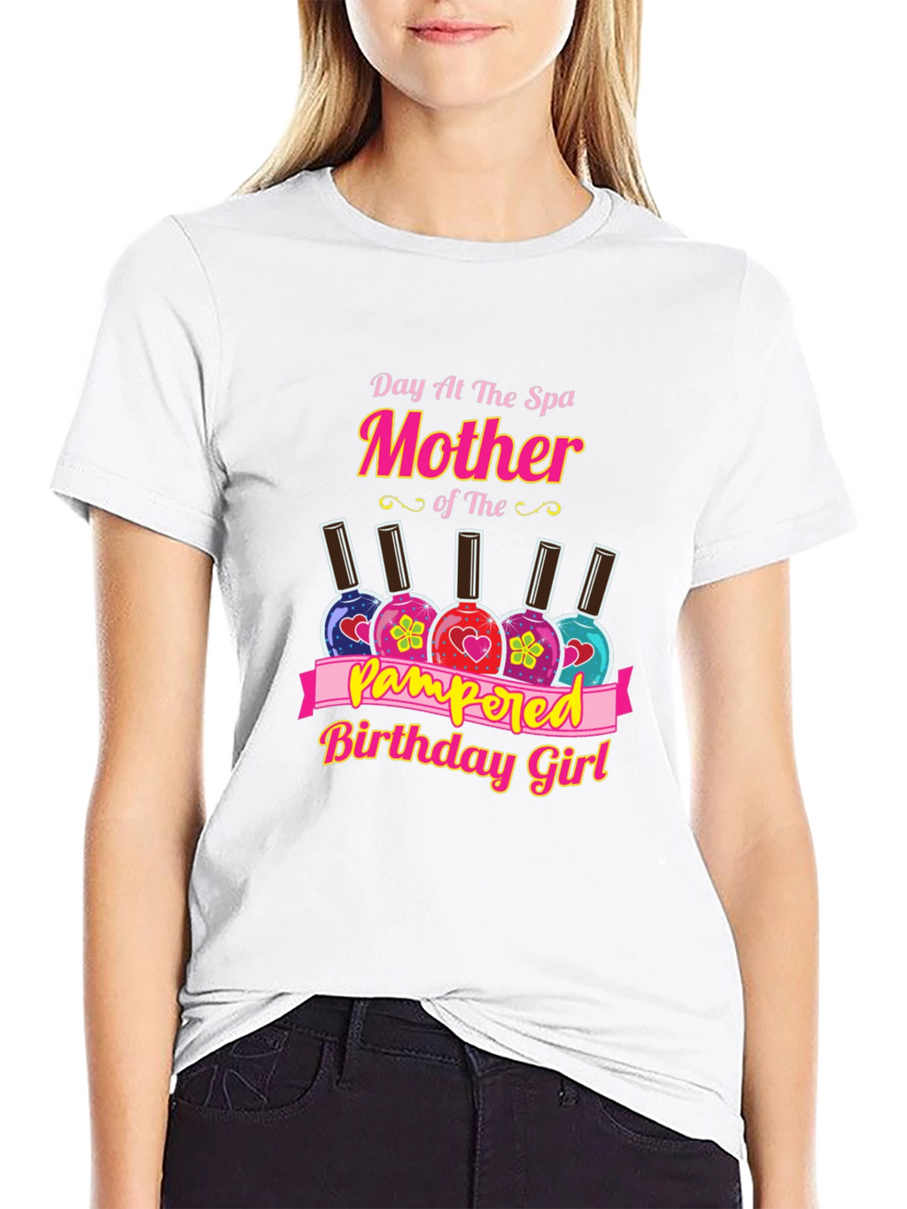 Day at the Spa Mother Birthday Girl T-Shirt