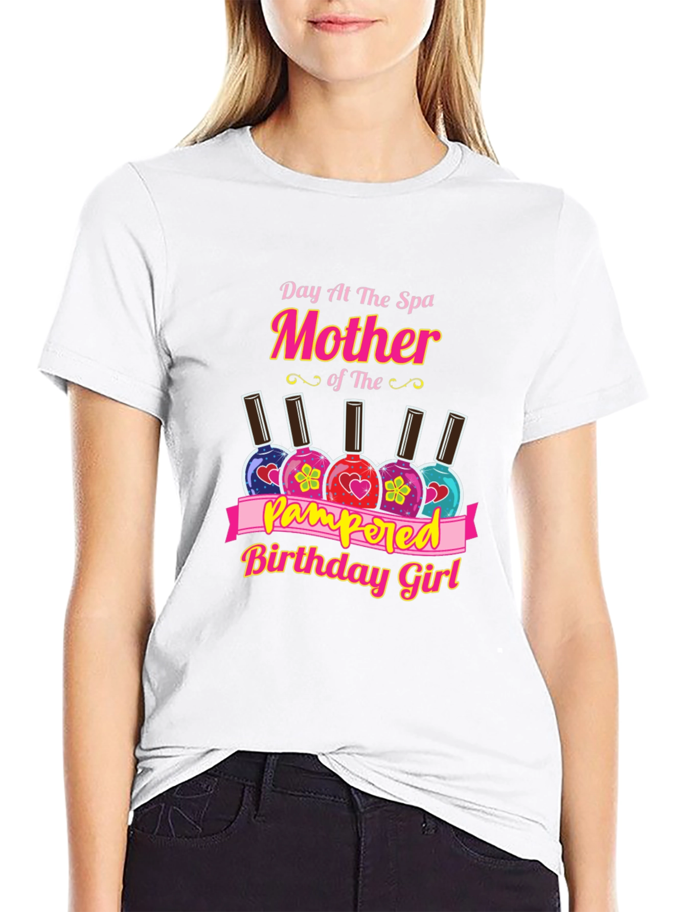 Day at the Spa Mother Birthday Girl T-Shirt