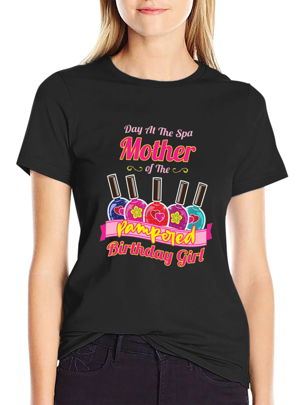 Day at the Spa Mother Birthday Girl T-Shirt
