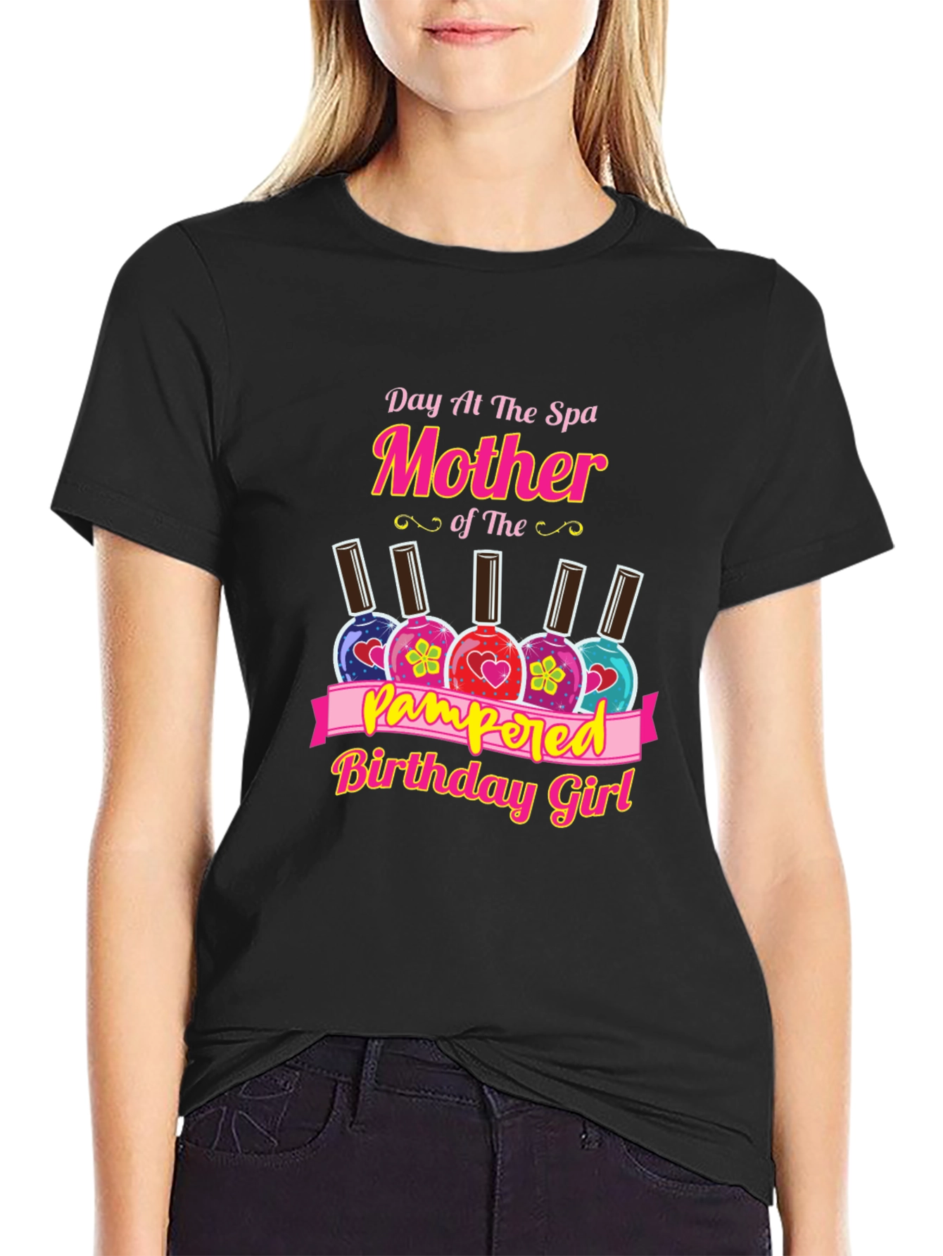 Day at the Spa Mother Birthday Girl T-Shirt