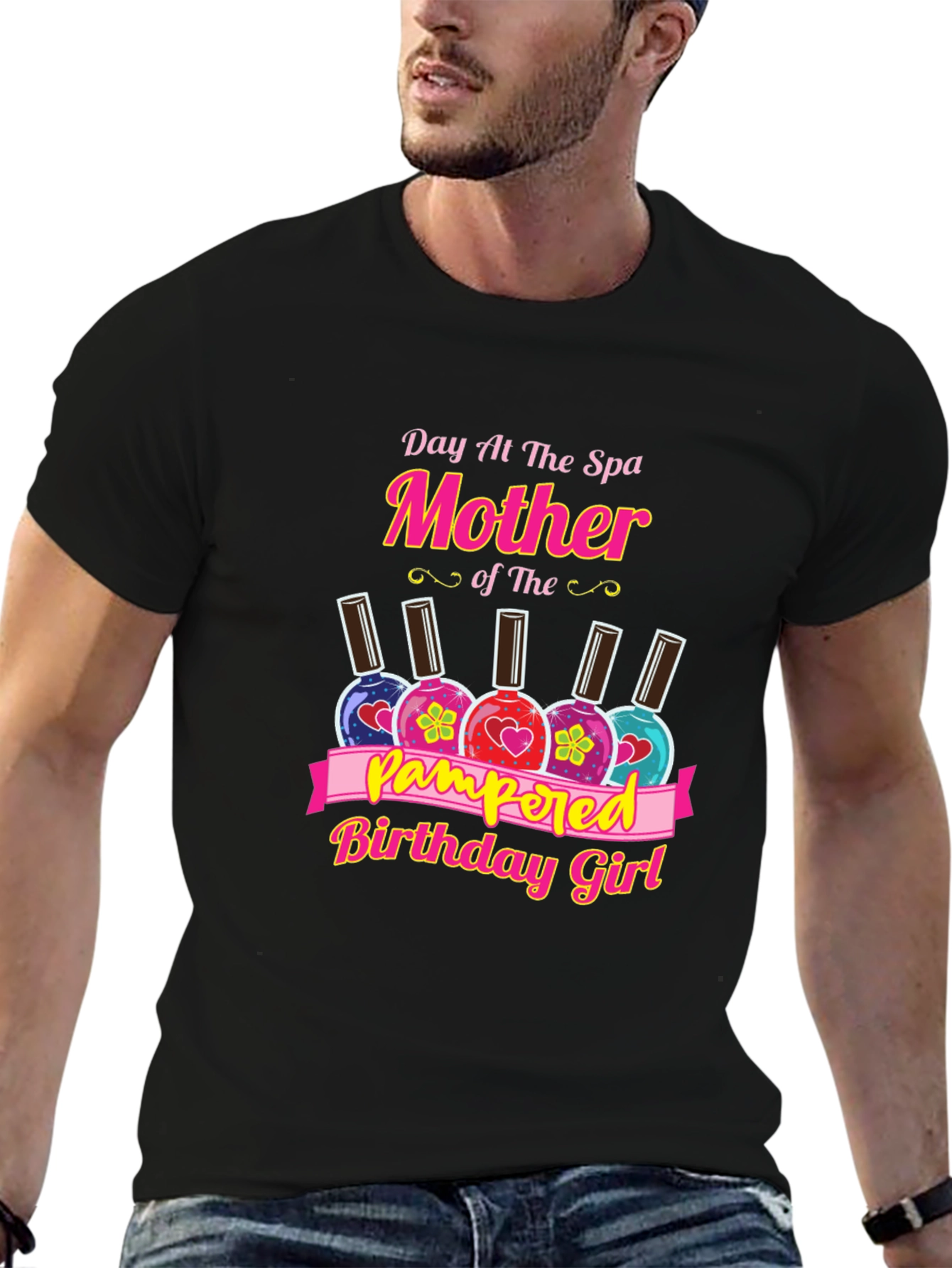 Day at the Spa Mother Birthday Girl T-Shirt