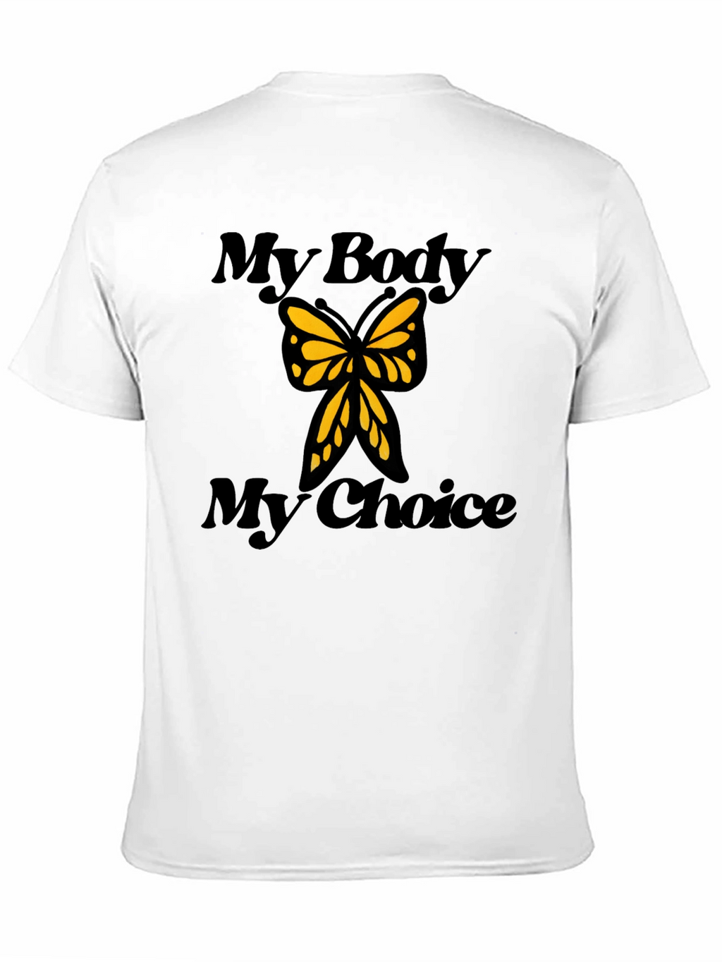My Body My Choice Butterfly Graphic Tee