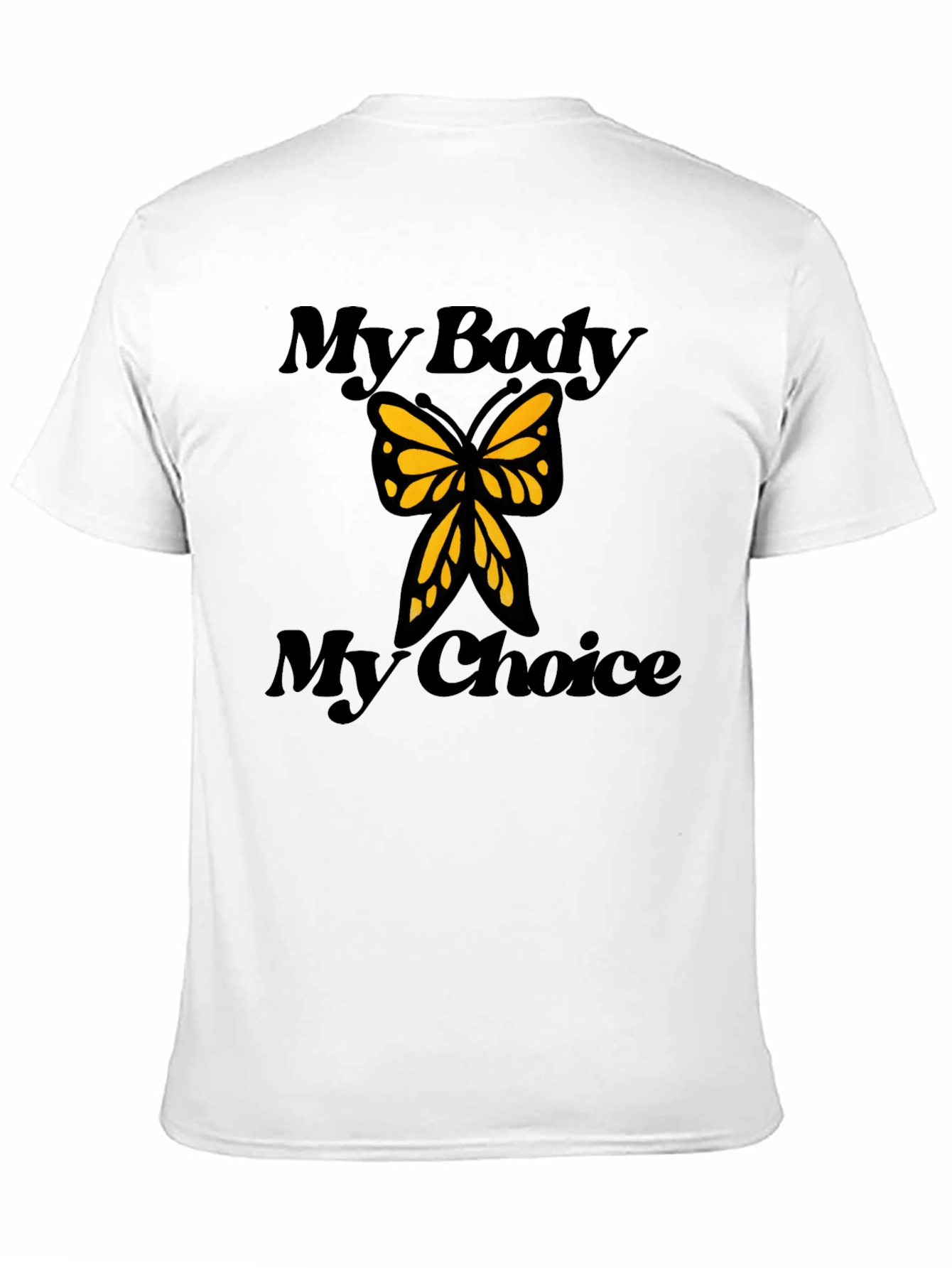 My Body My Choice Butterfly Graphic Tee