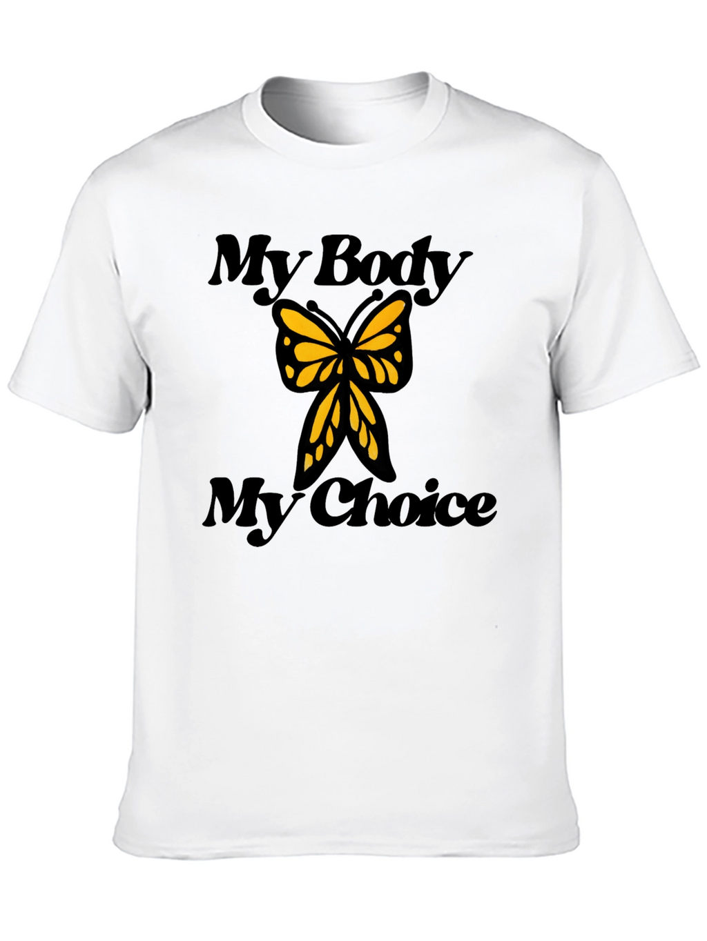My Body My Choice Butterfly Graphic Tee