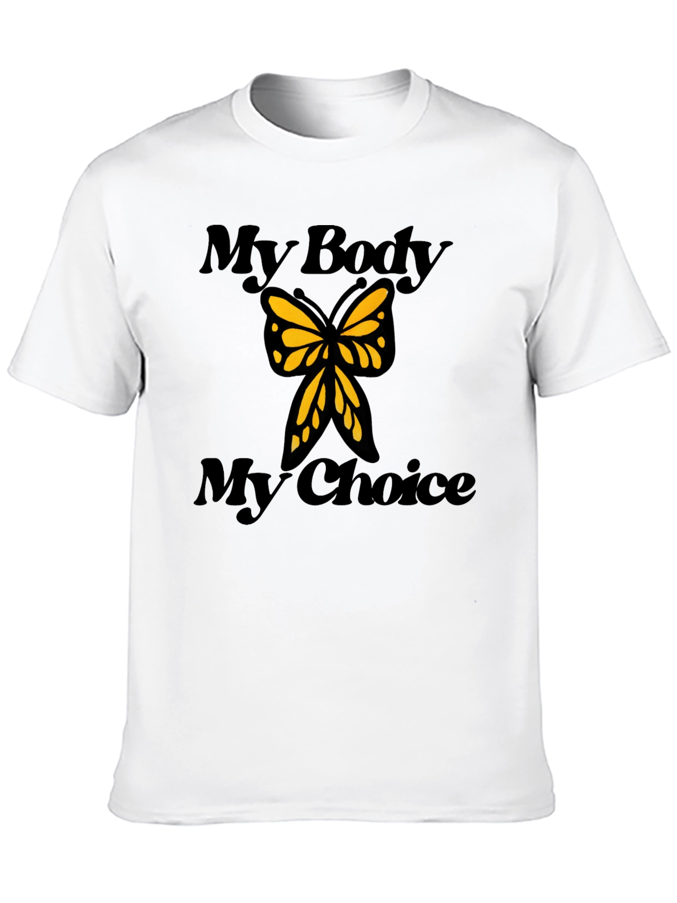 My Body My Choice Butterfly Graphic Tee