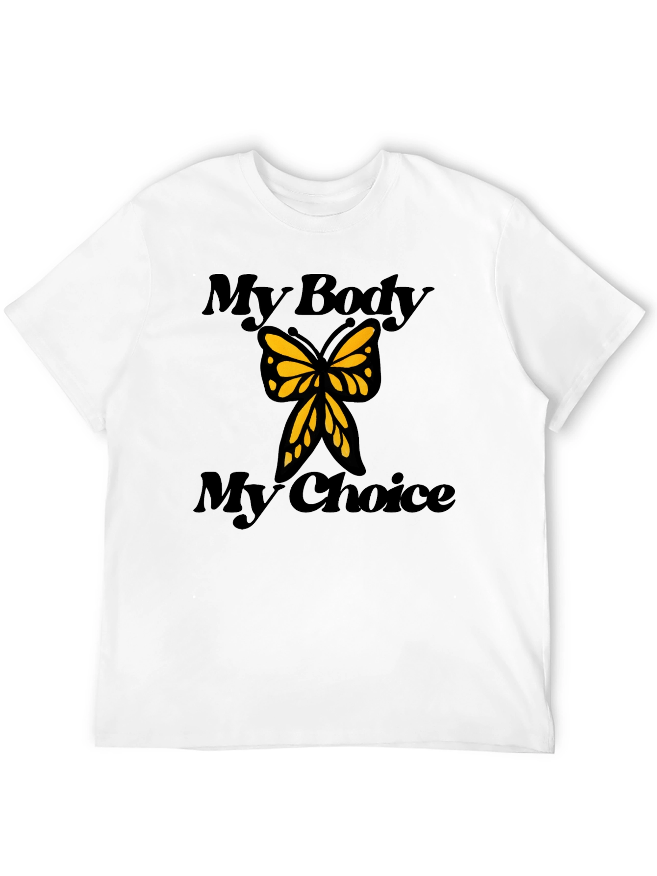 My Body My Choice Butterfly Graphic Tee