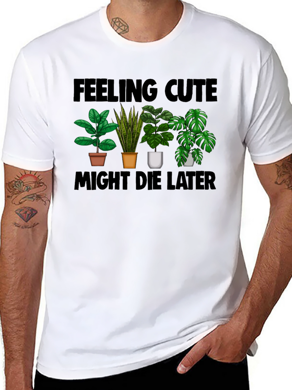 Feeling Cute Plant Lover T-Shirt