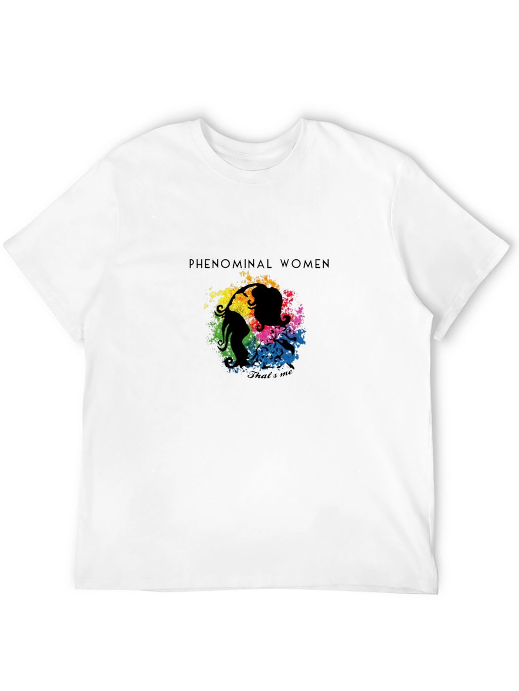 Phenomenal Women Graphic Tee - Black