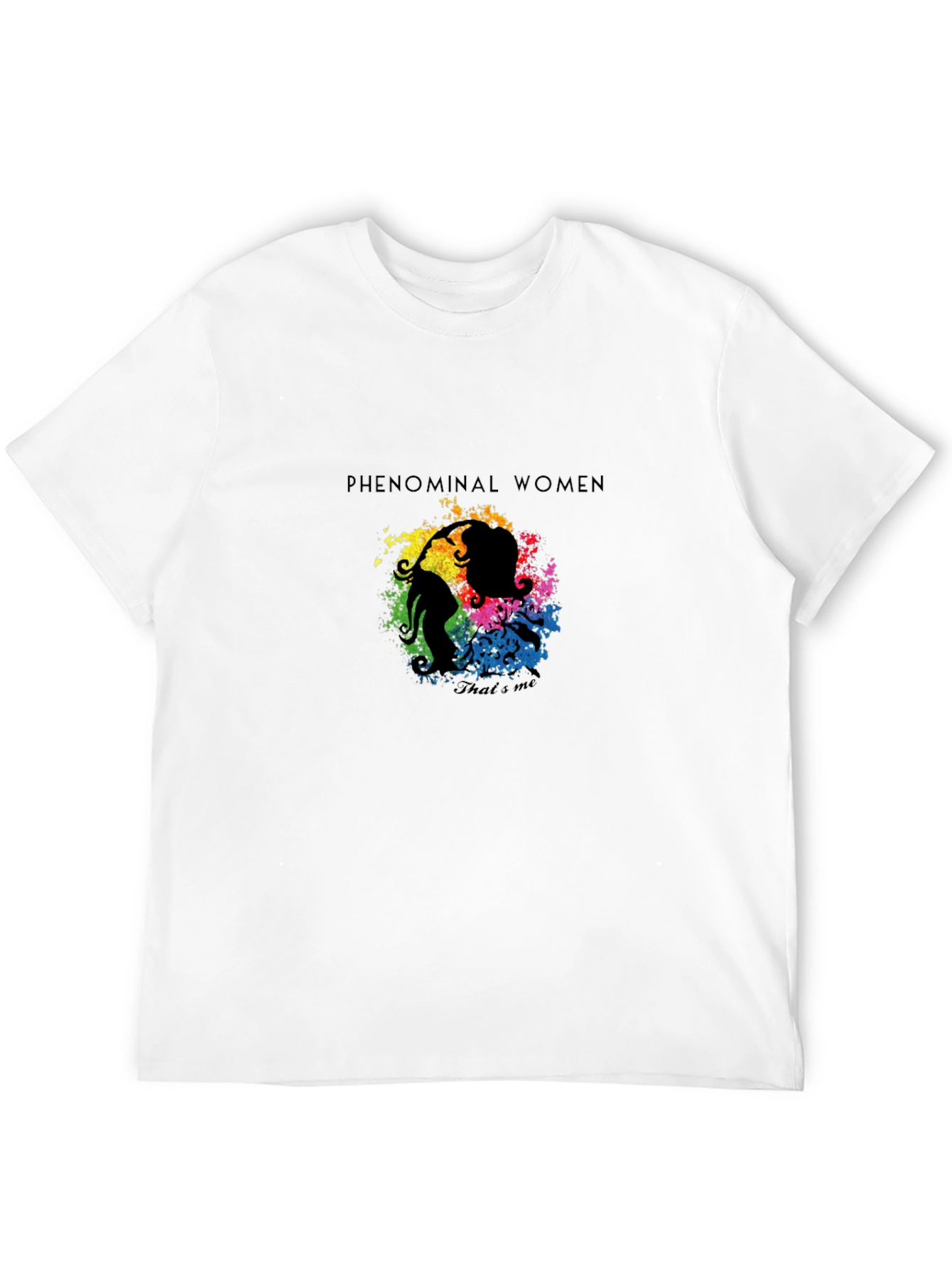 Phenomenal Women Graphic Tee - Black
