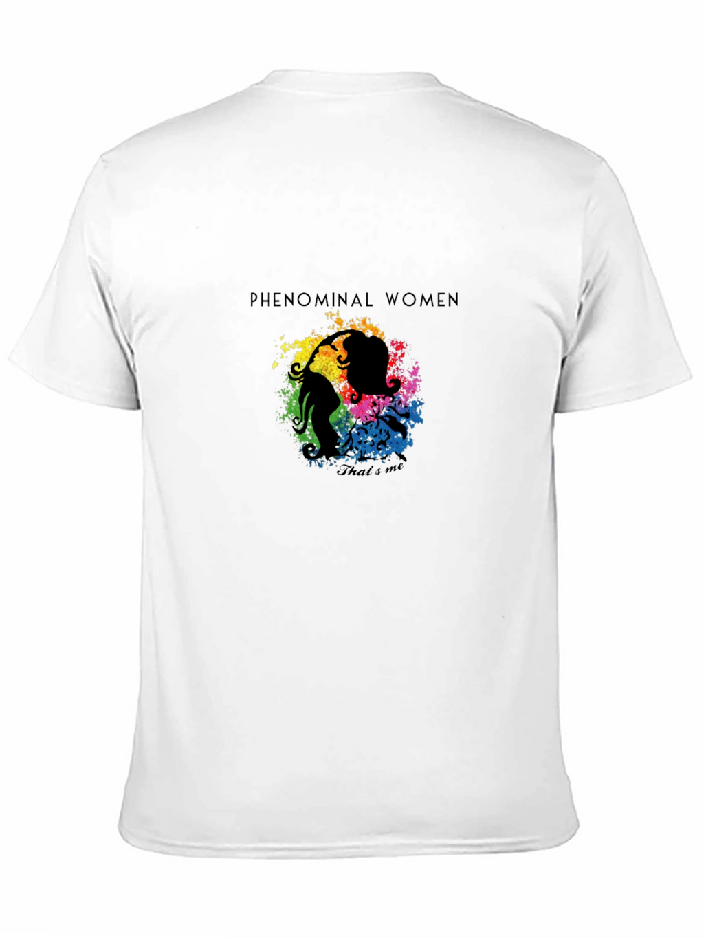 Phenomenal Women Graphic Tee - Black