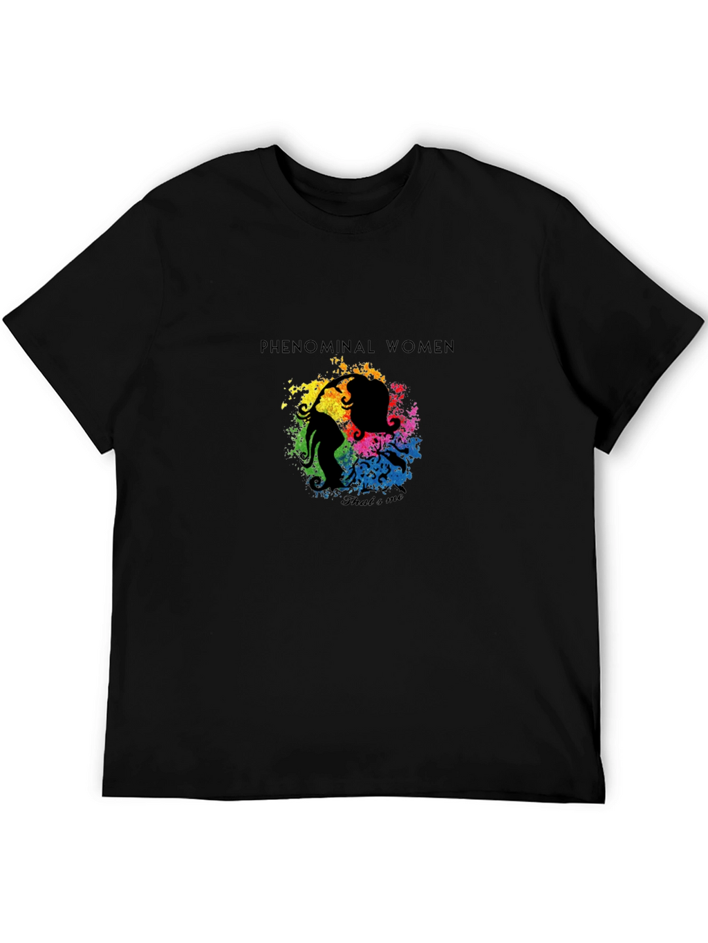 Phenomenal Women Graphic Tee - Black
