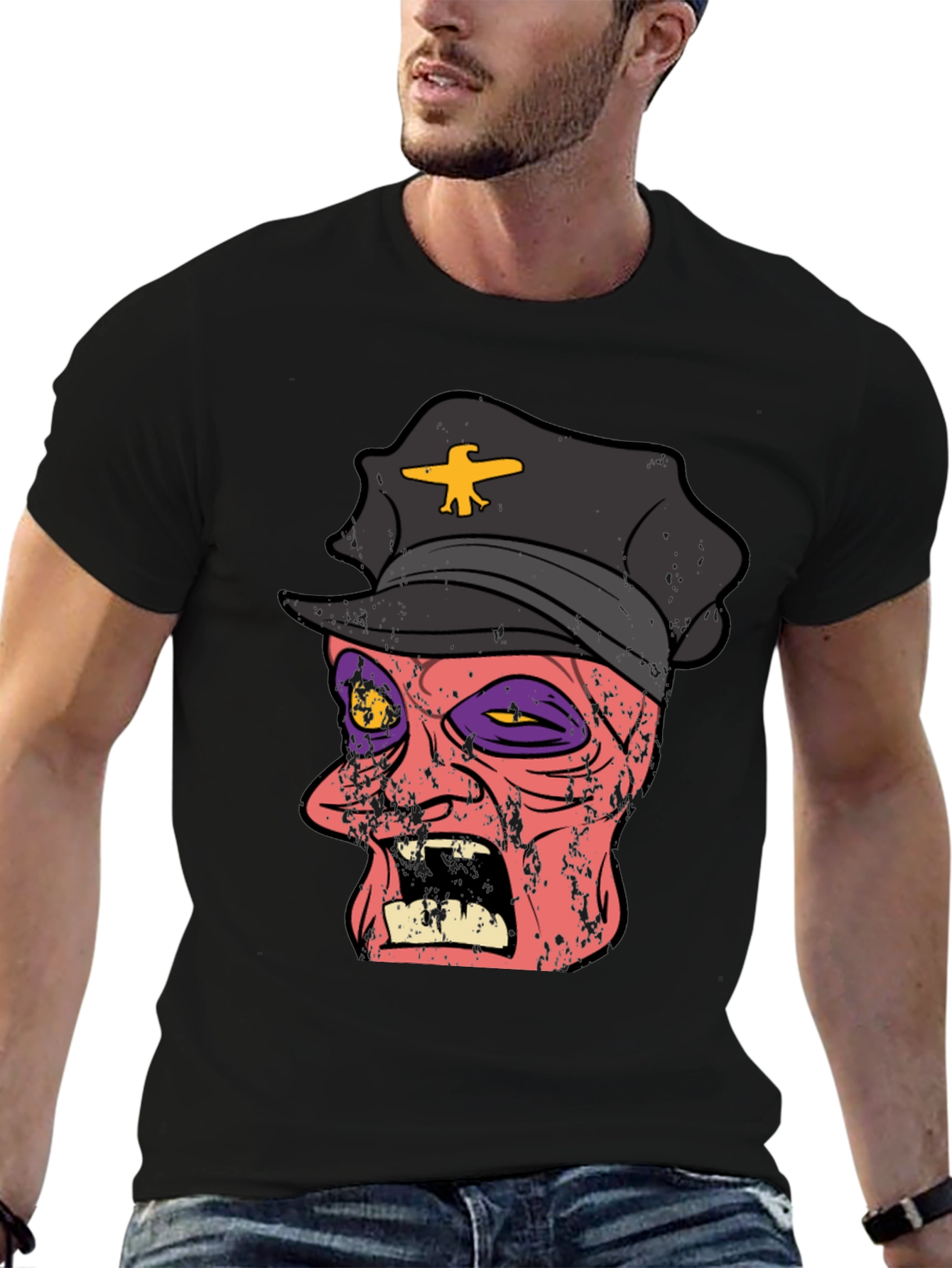 Zombie Police Officer T-Shirt