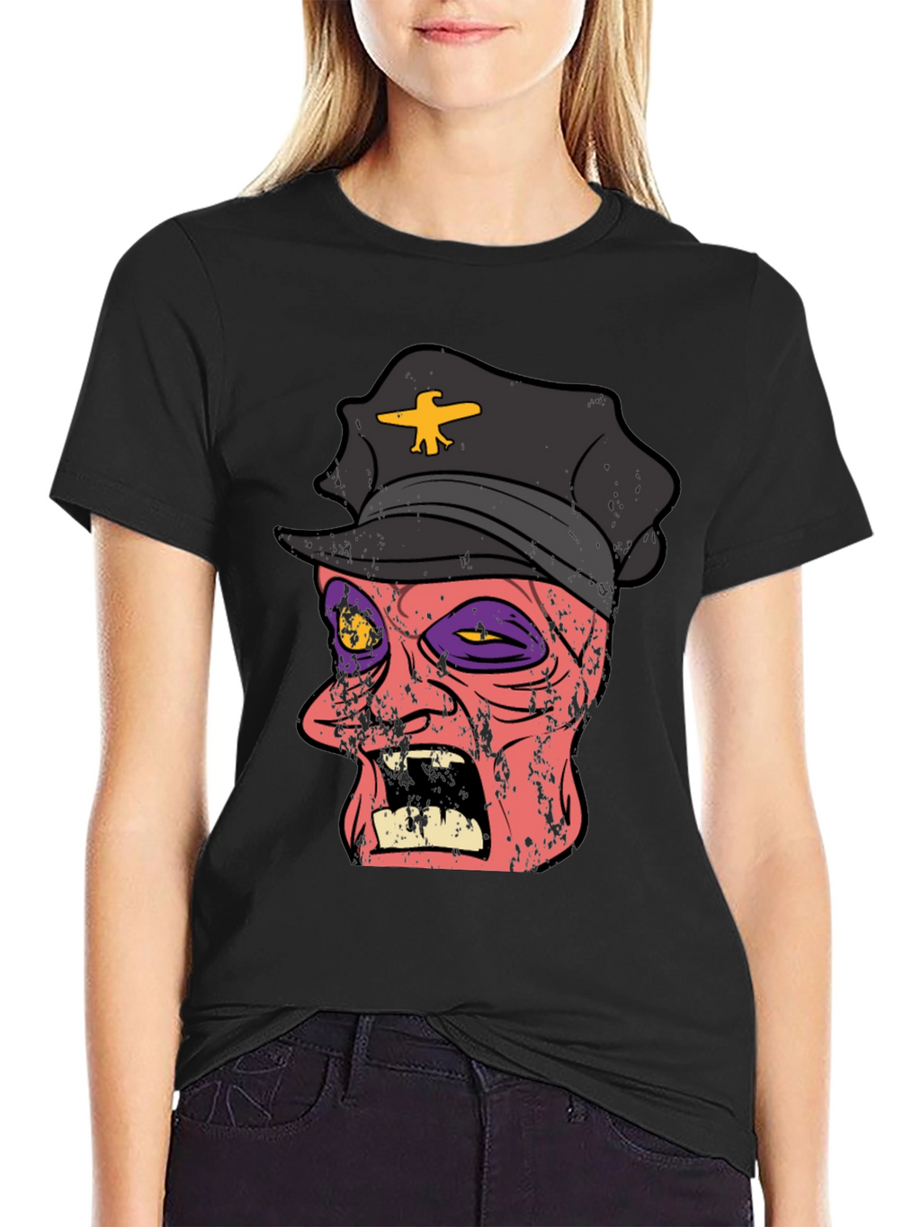 Zombie Police Officer T-Shirt