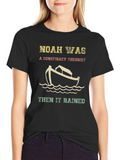 Noah Conspiracy Theorist Graphic Tee