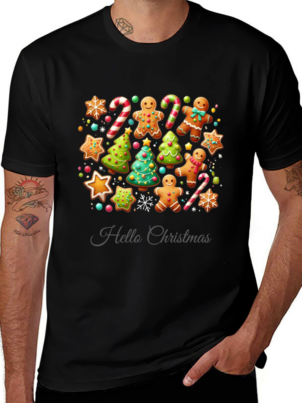 Festive Christmas Cookie T-Shirt