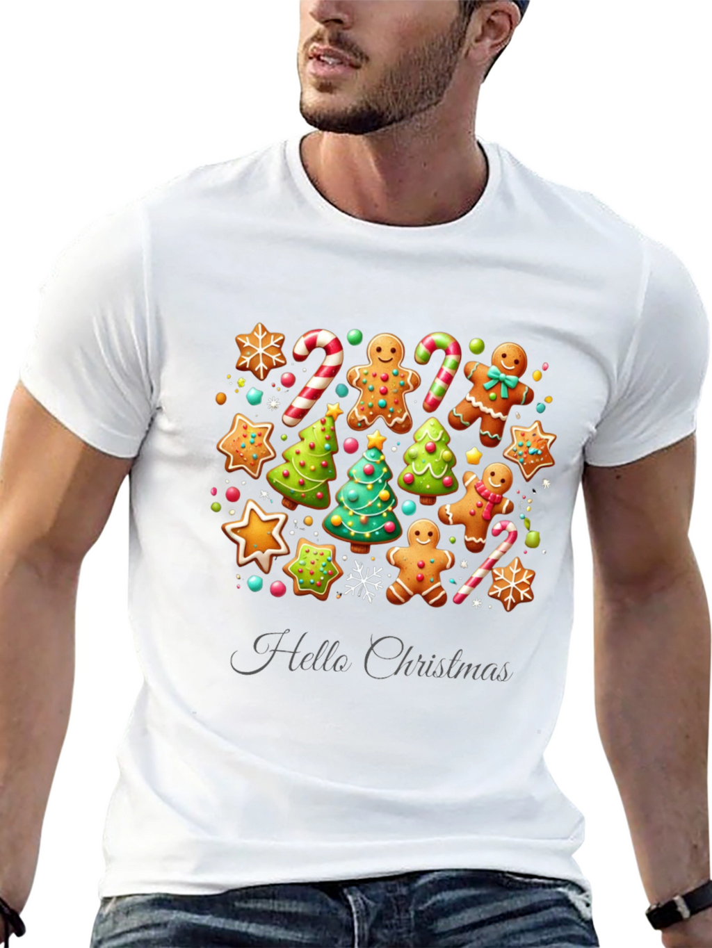 Festive Christmas Cookie T-Shirt