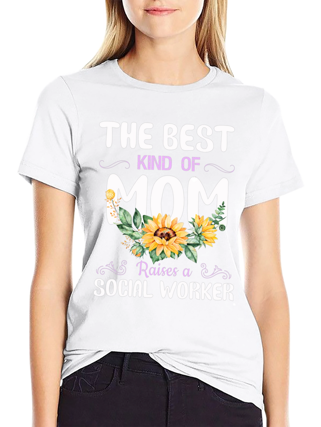 Best Kind of Mom Social Worker T-Shirt