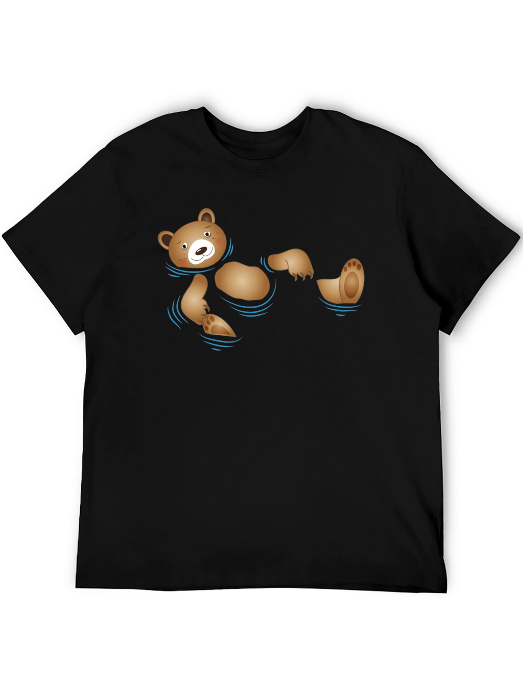 Floating Bear Graphic Tee - Comfy Cotton Shirt