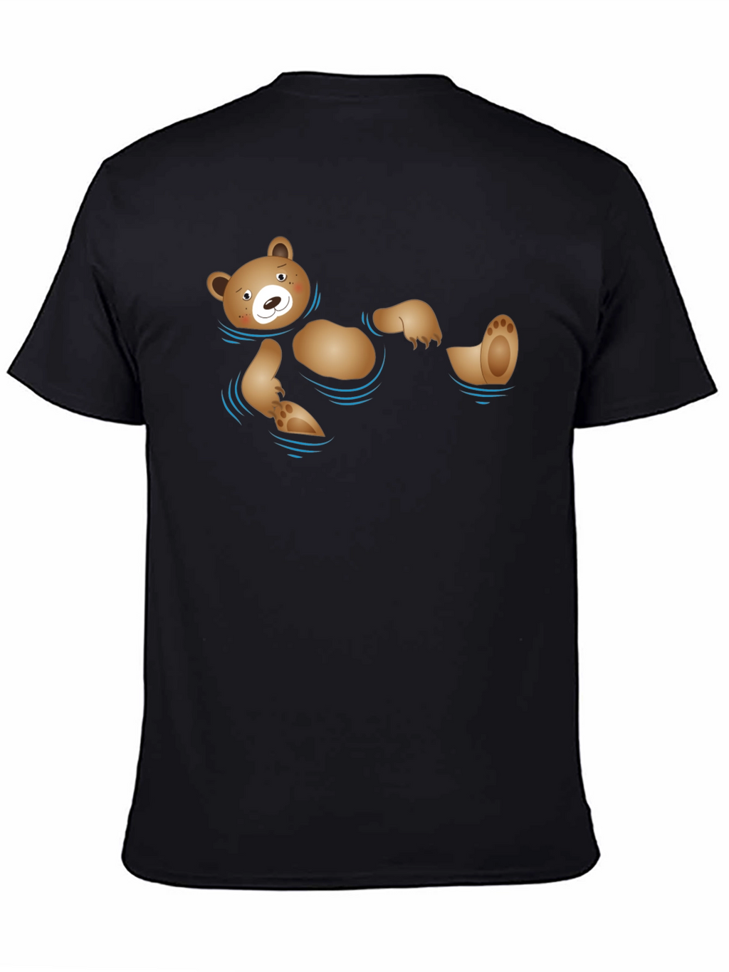 Floating Bear Graphic Tee - Comfy Cotton Shirt