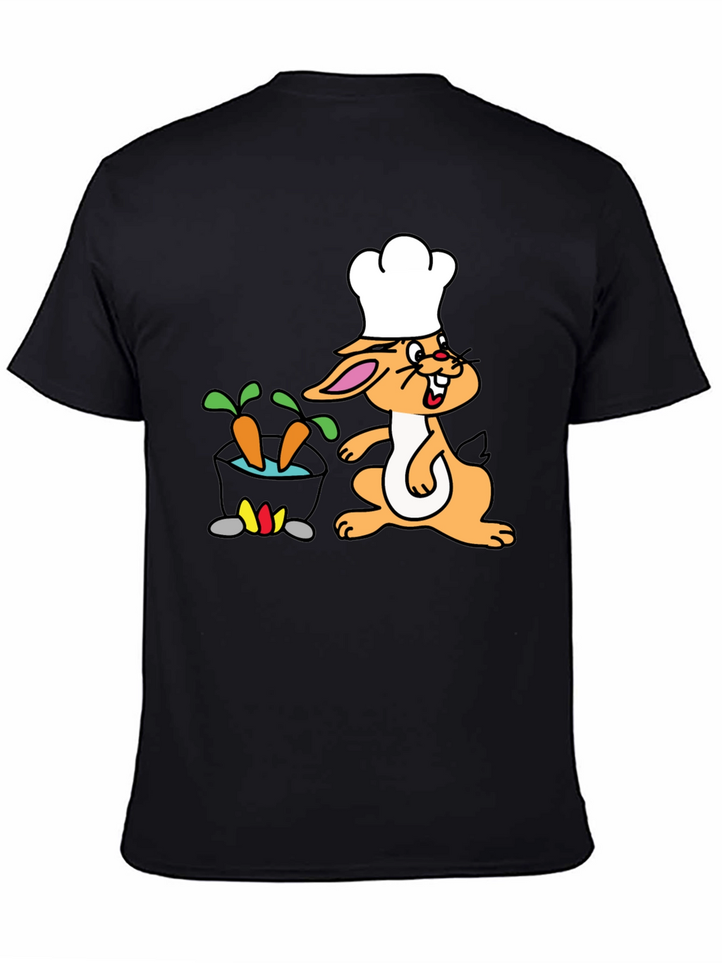Chef Bunny T-Shirt - Cook Carrot Stew Funny Tee