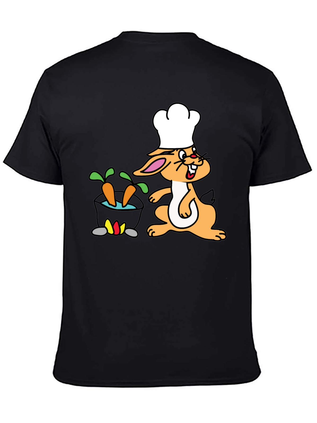 Chef Bunny T-Shirt - Cook Carrot Stew Funny Tee