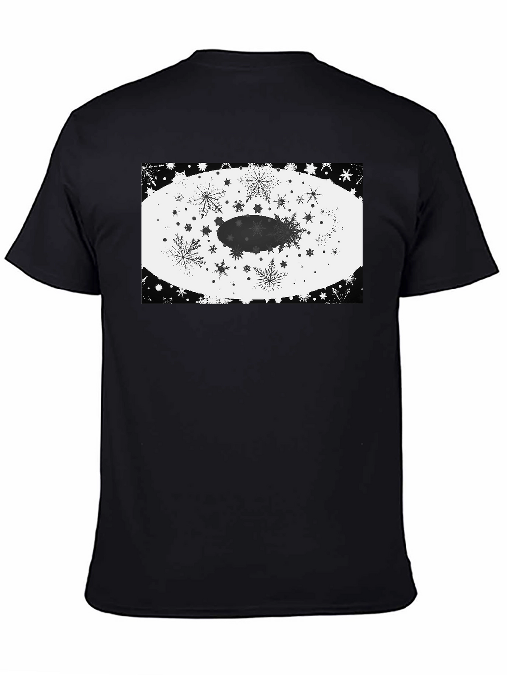 Snowflake Zeppelin Graphic Tee - Stylish Cotton Shirt