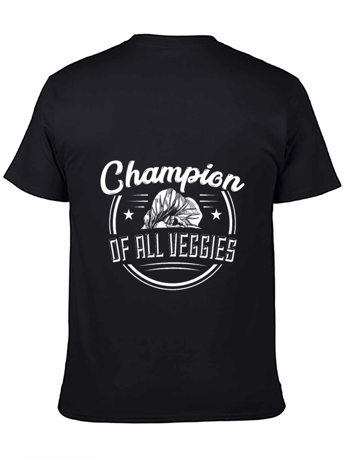 Champion Of All Veggies Graphic T-Shirt