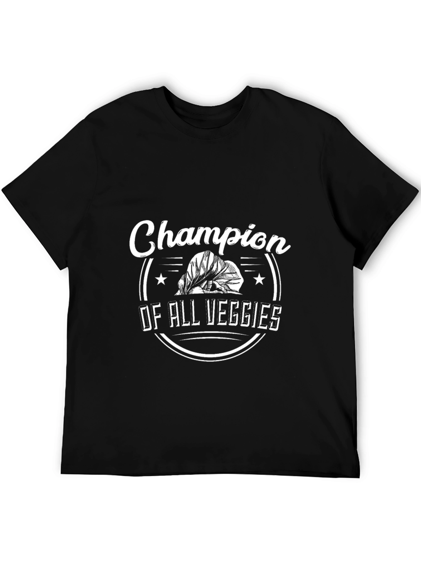 Champion Of All Veggies Graphic T-Shirt