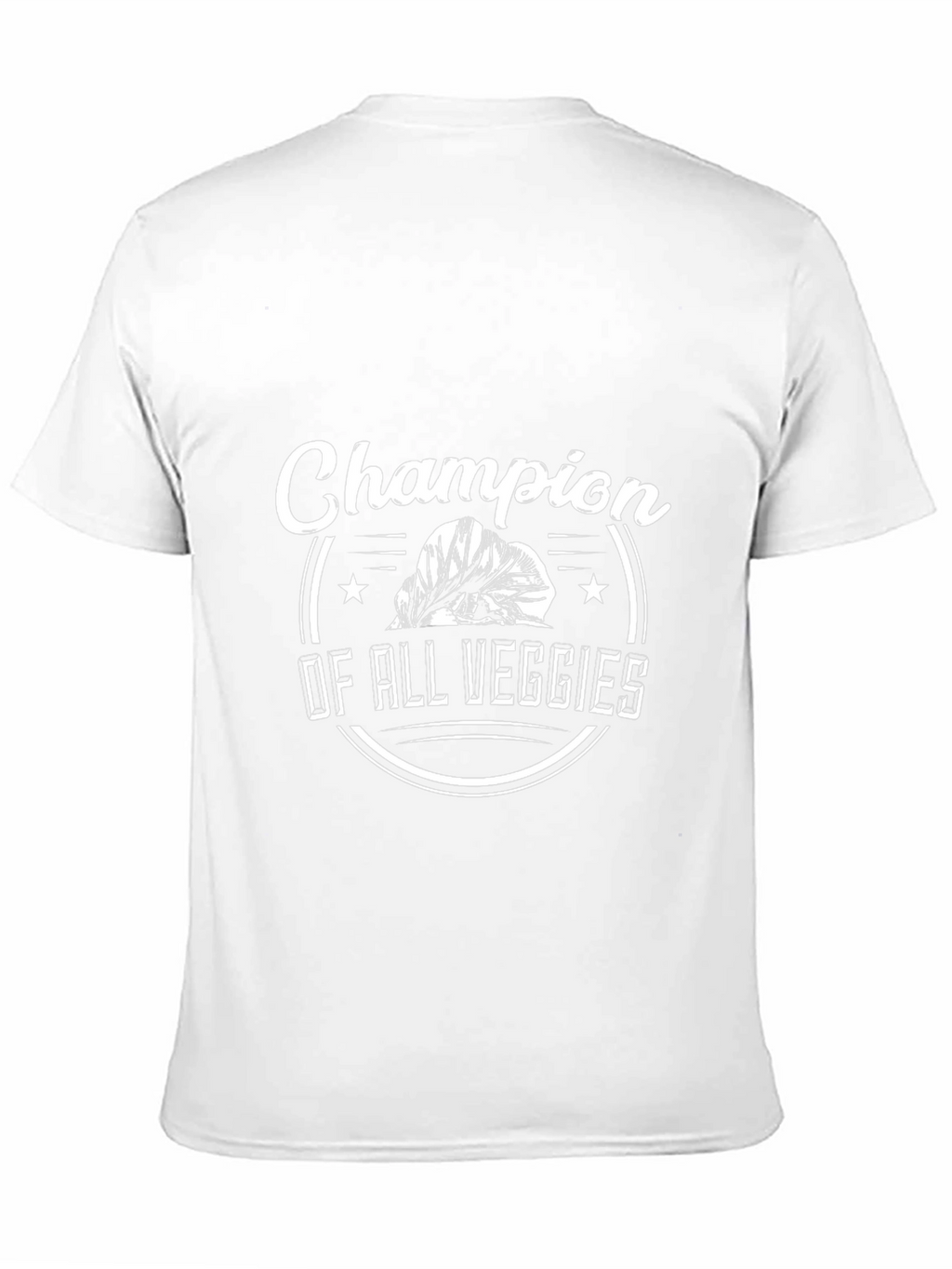 Champion Of All Veggies Graphic T-Shirt