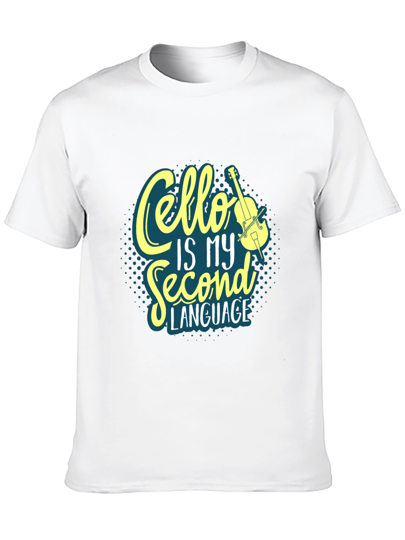 Cello is My Second Language T-Shirt