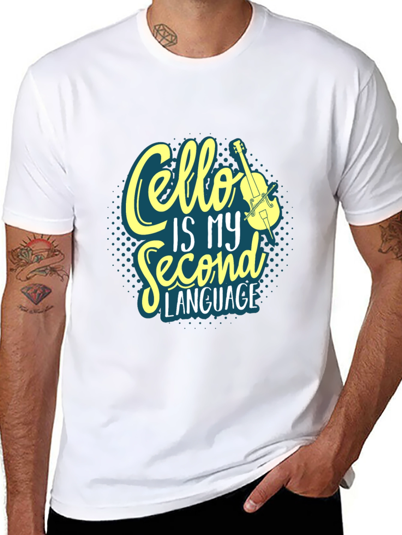 Cello is My Second Language T-Shirt