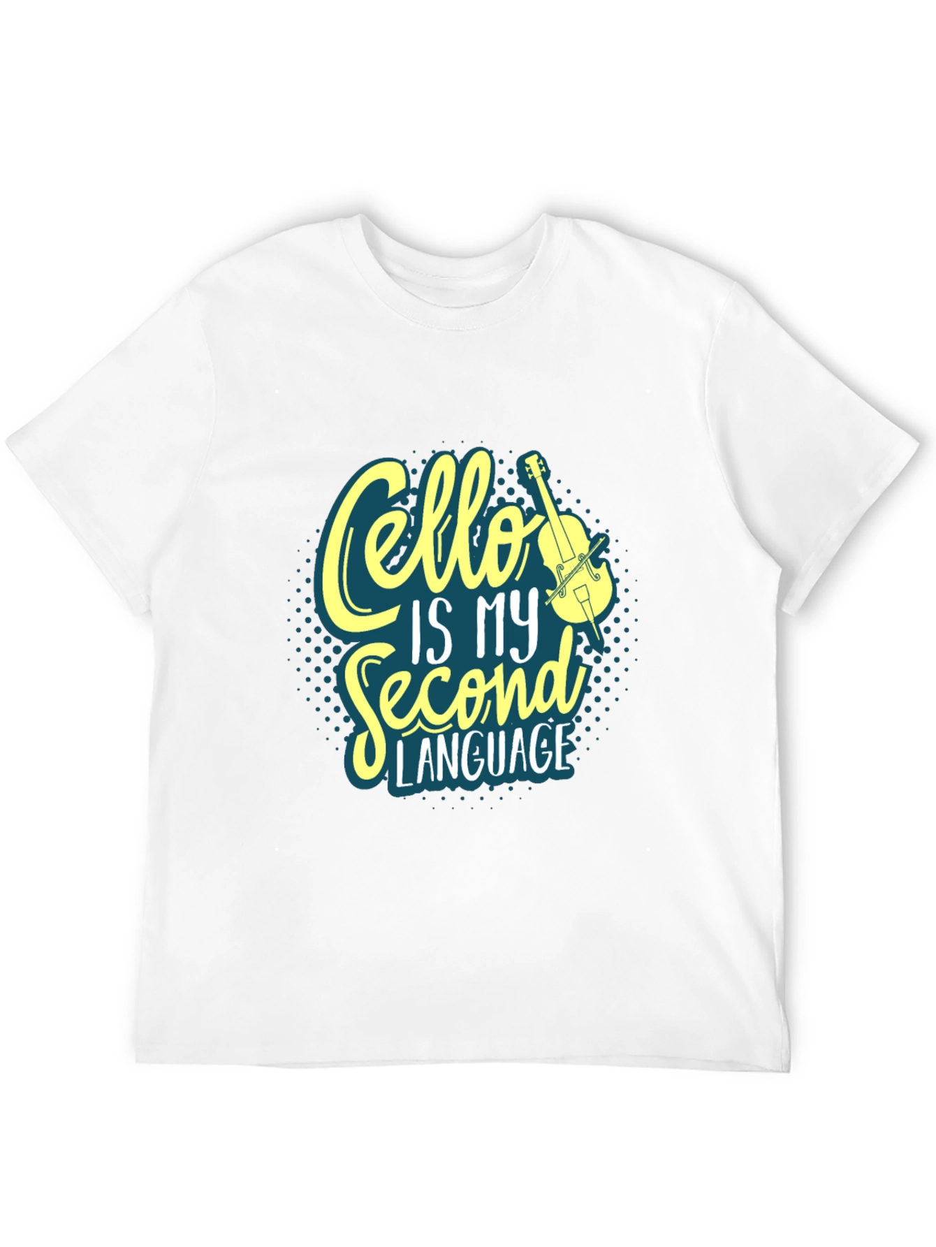 Cello is My Second Language T-Shirt
