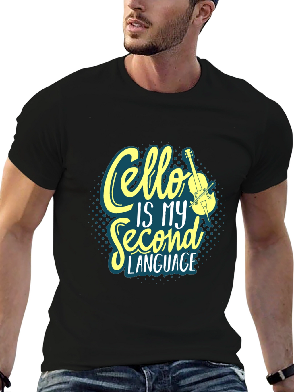 Cello is My Second Language T-Shirt