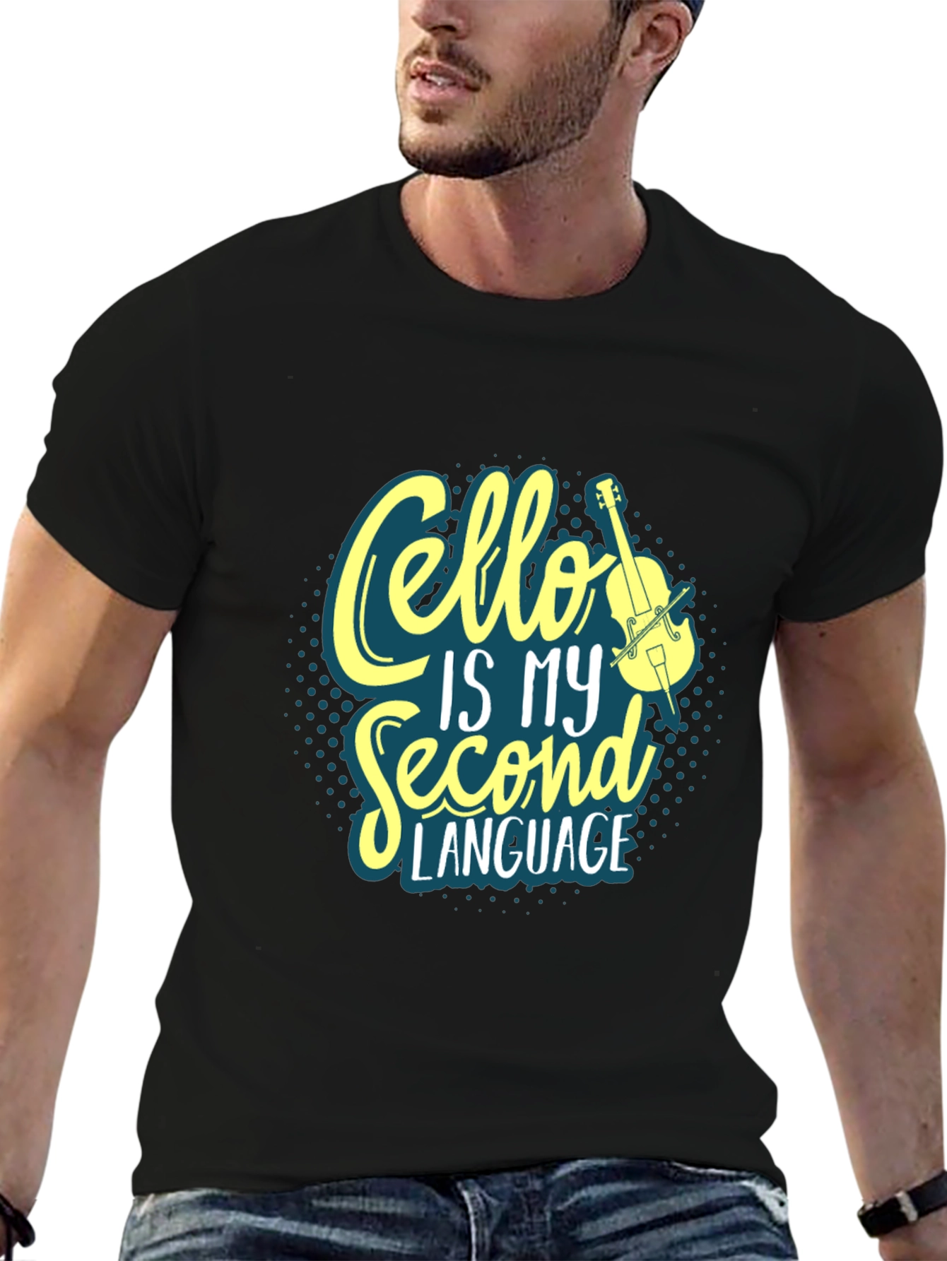 Cello is My Second Language T-Shirt
