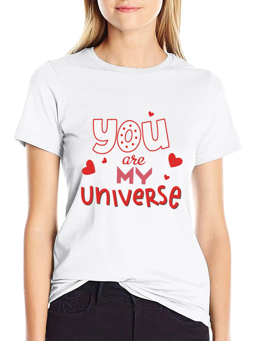 You Are My Universe Valentines Day T-Shirt