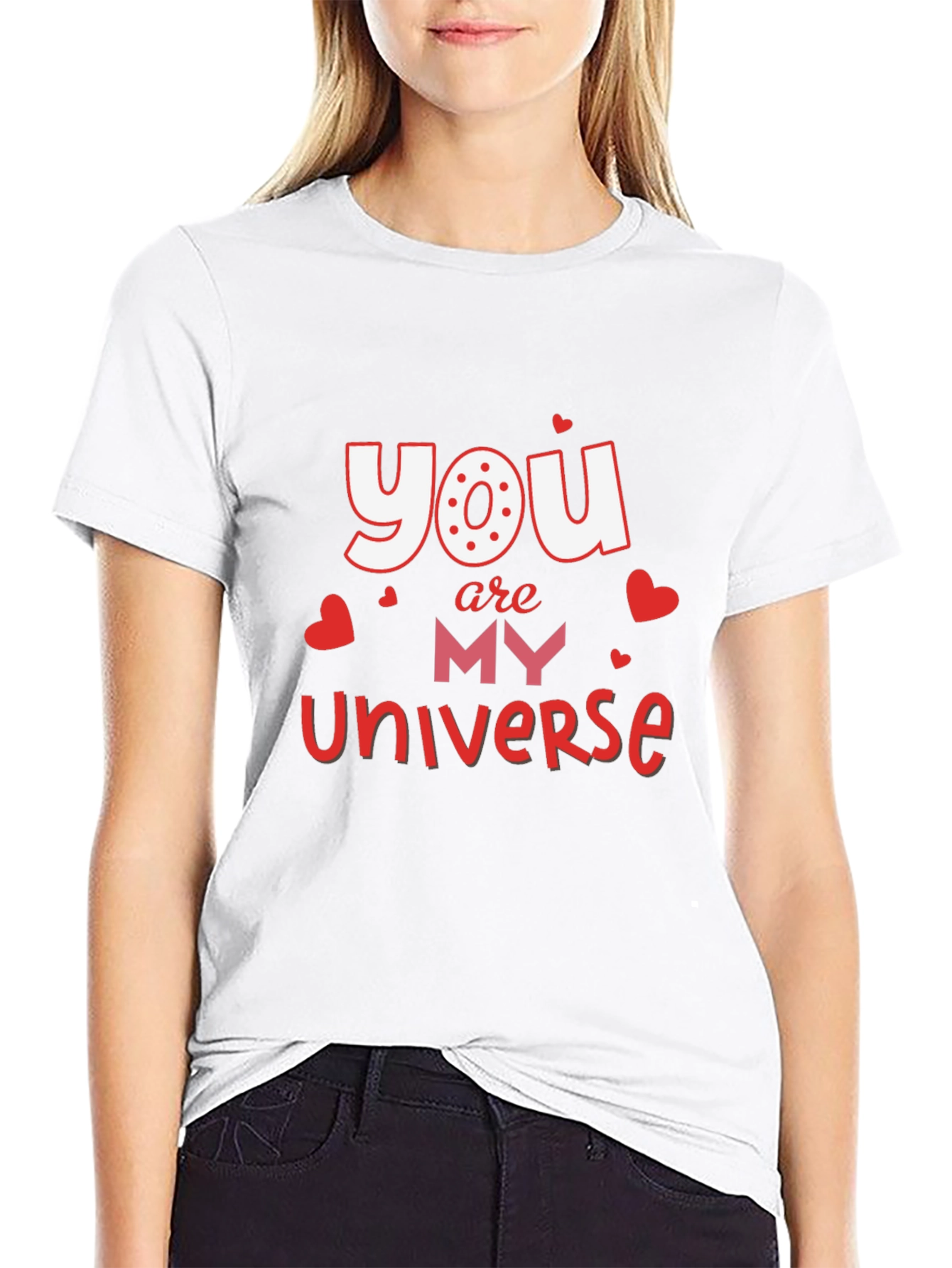 You Are My Universe Valentines Day T-Shirt