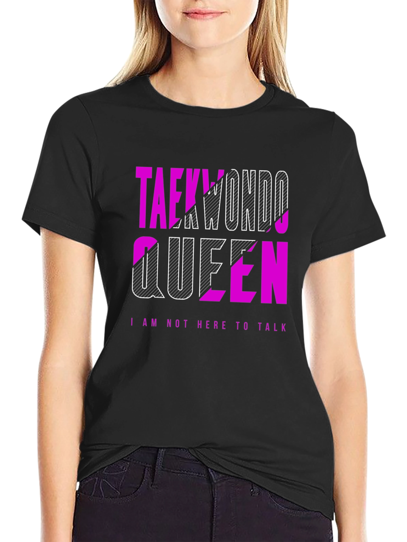 Taekwondo Queen Tee - Martial Arts Graphic T-Shirt