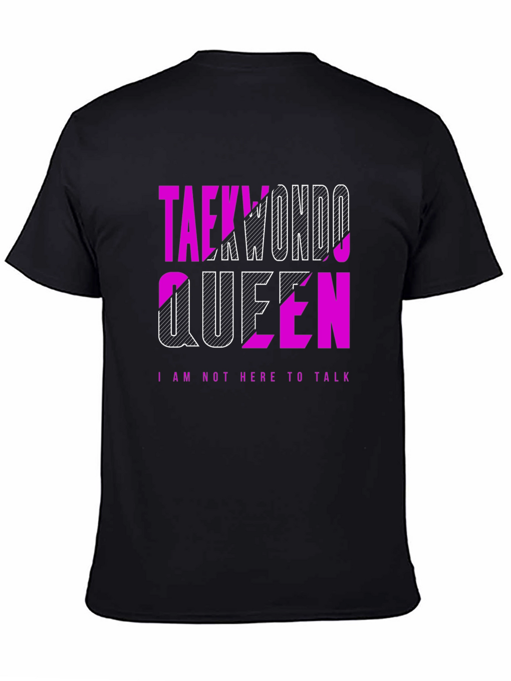 Taekwondo Queen Tee - Martial Arts Graphic T-Shirt