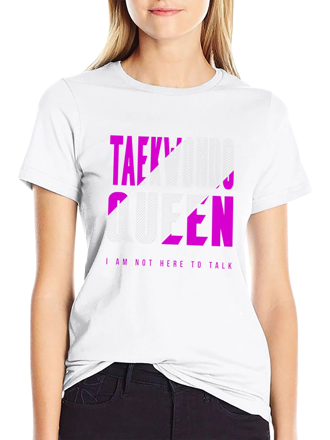 Taekwondo Queen Tee - Martial Arts Graphic T-Shirt