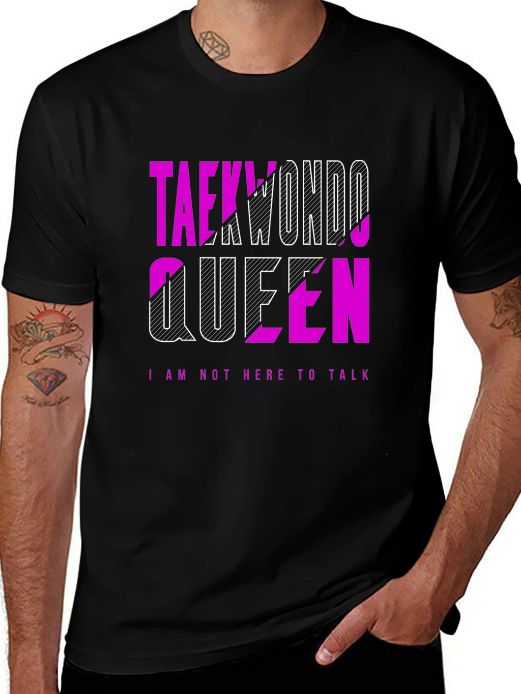 Taekwondo Queen Tee - Martial Arts Graphic T-Shirt