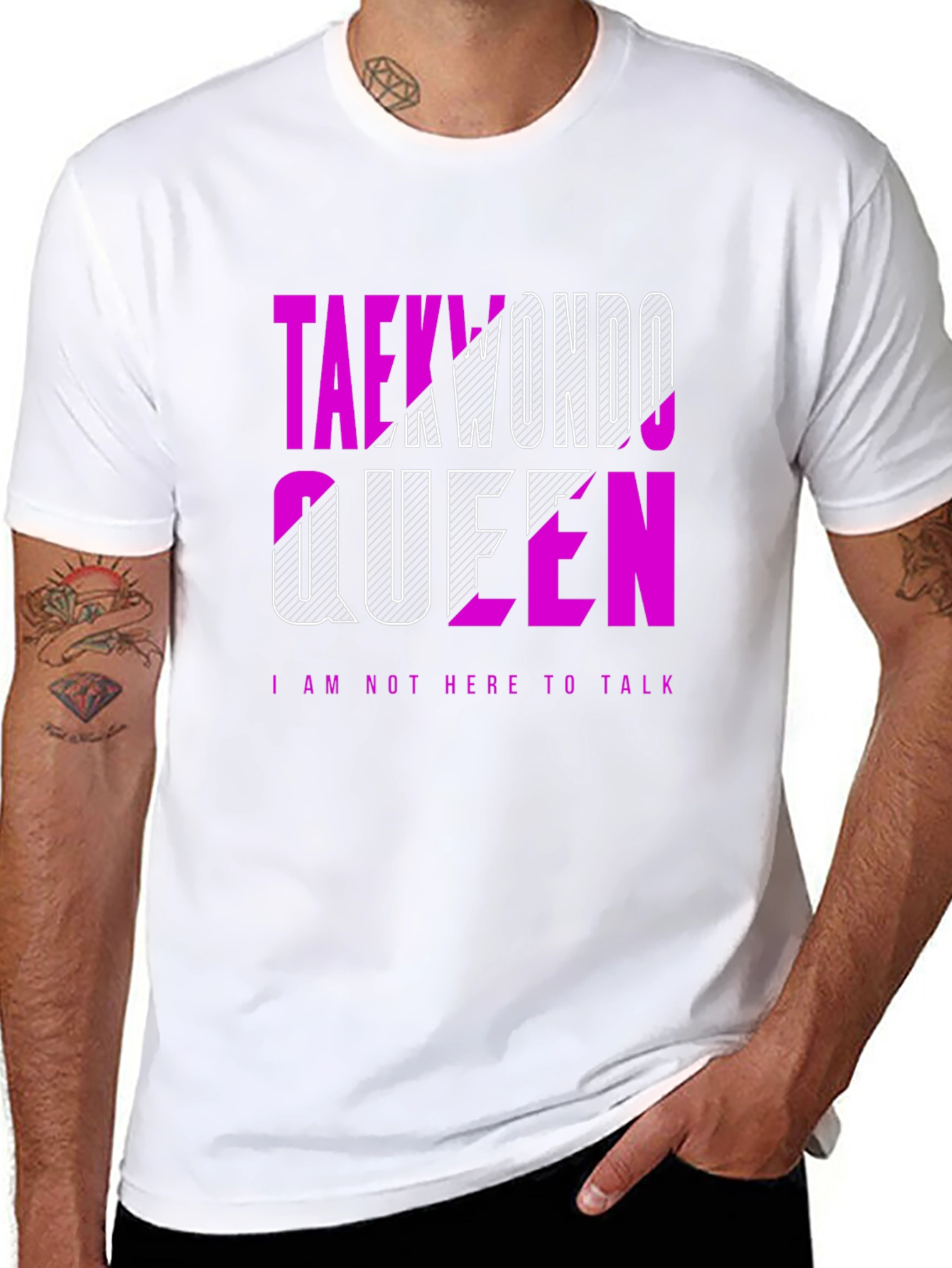 Taekwondo Queen Tee - Martial Arts Graphic T-Shirt