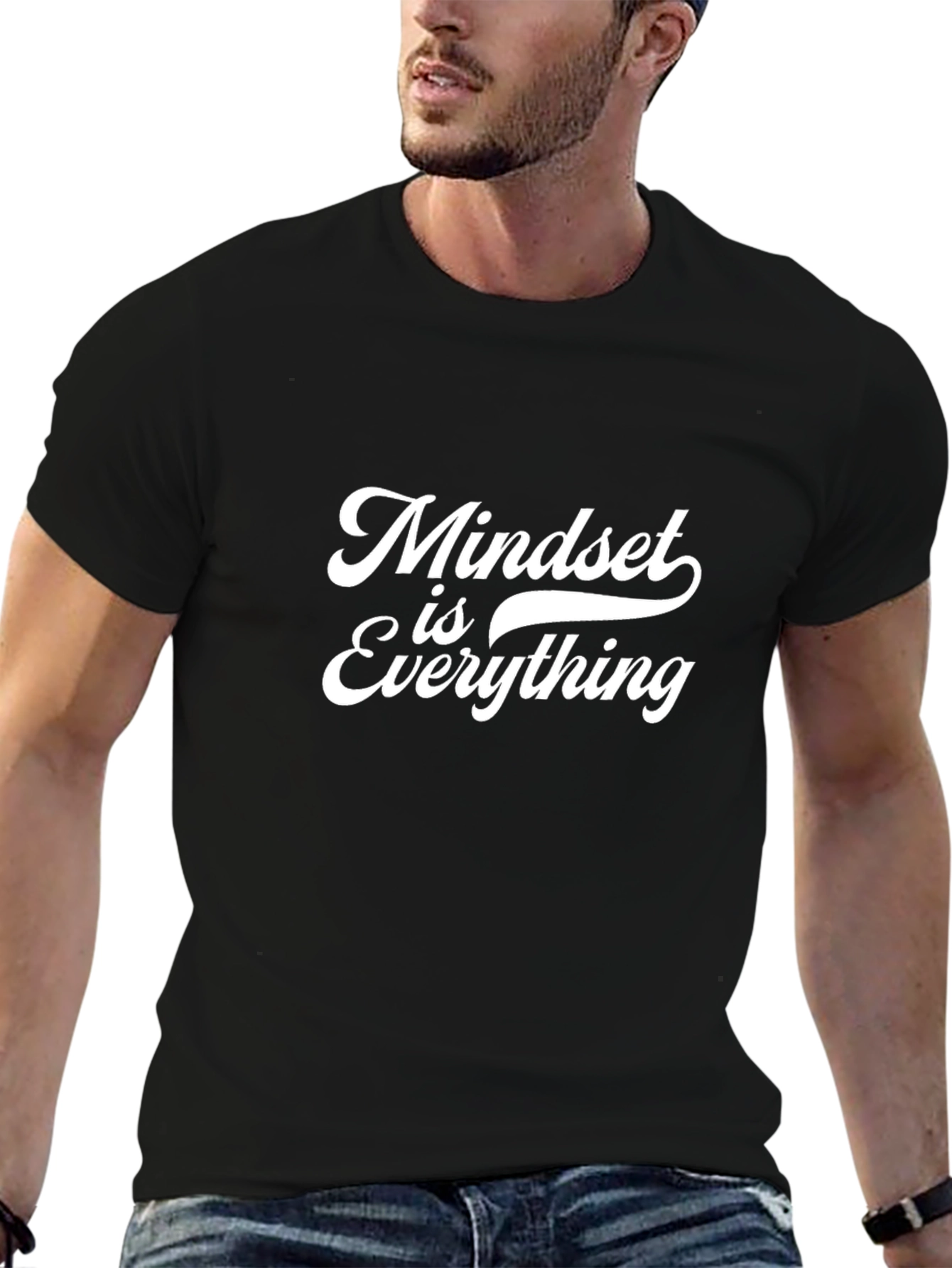 Mindset is Everything Graphic Tee - Casual Comfort