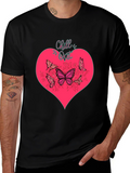 Chill Out Heart & Butterfly Graphic Tee