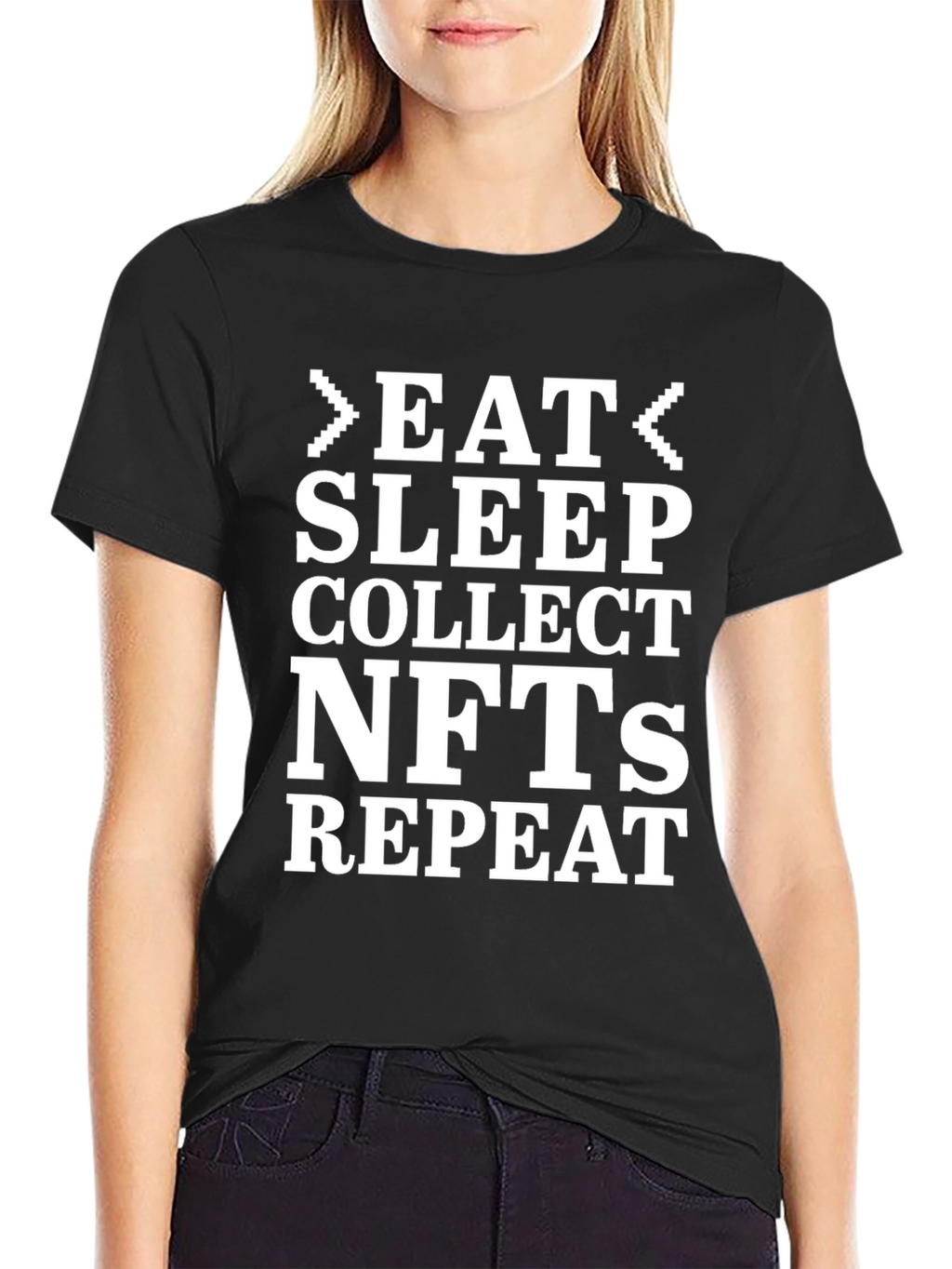 Eat Sleep Collect NFTs Repeat T-Shirt