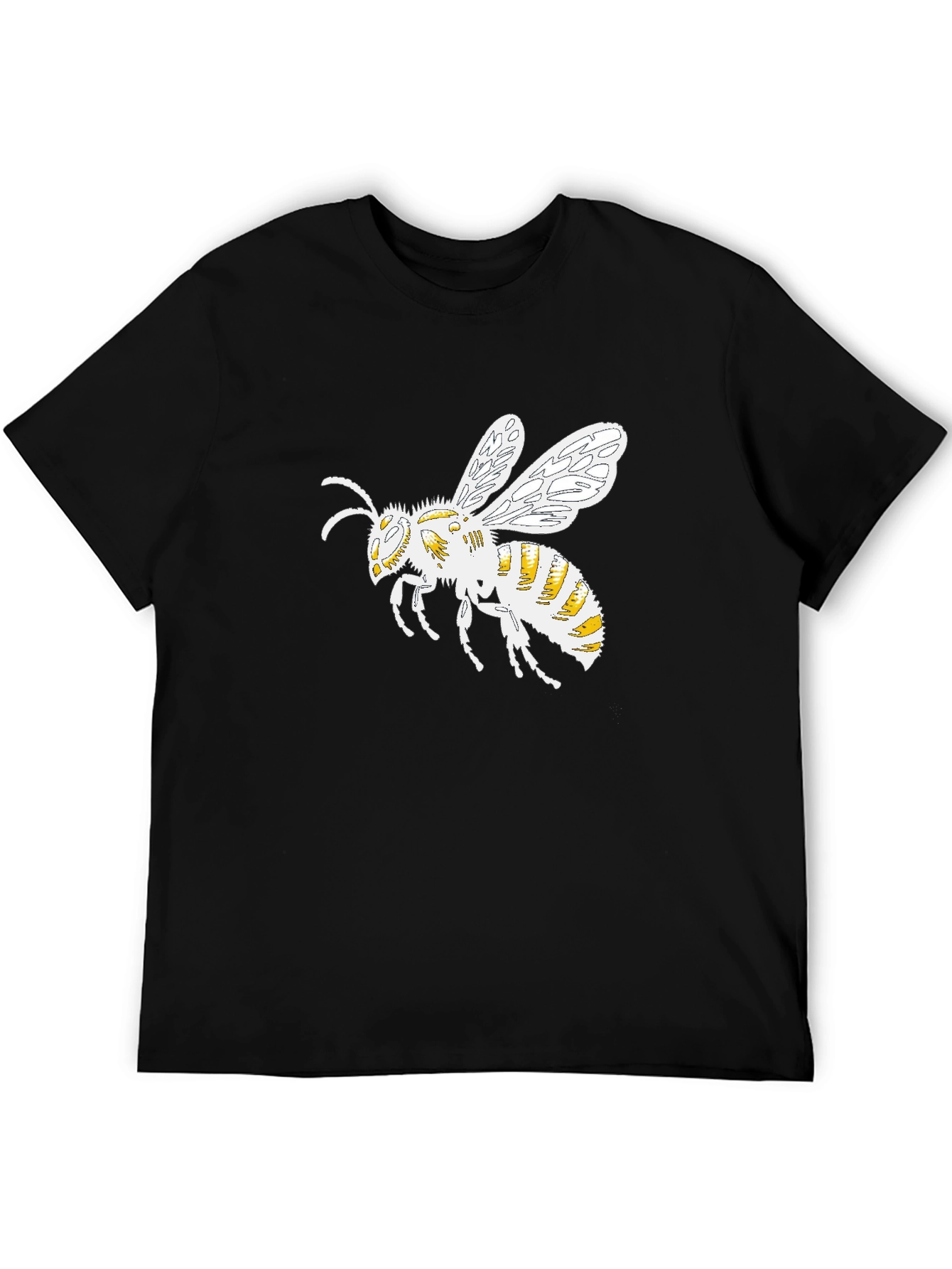 Bee Graphic Black T-Shirt
