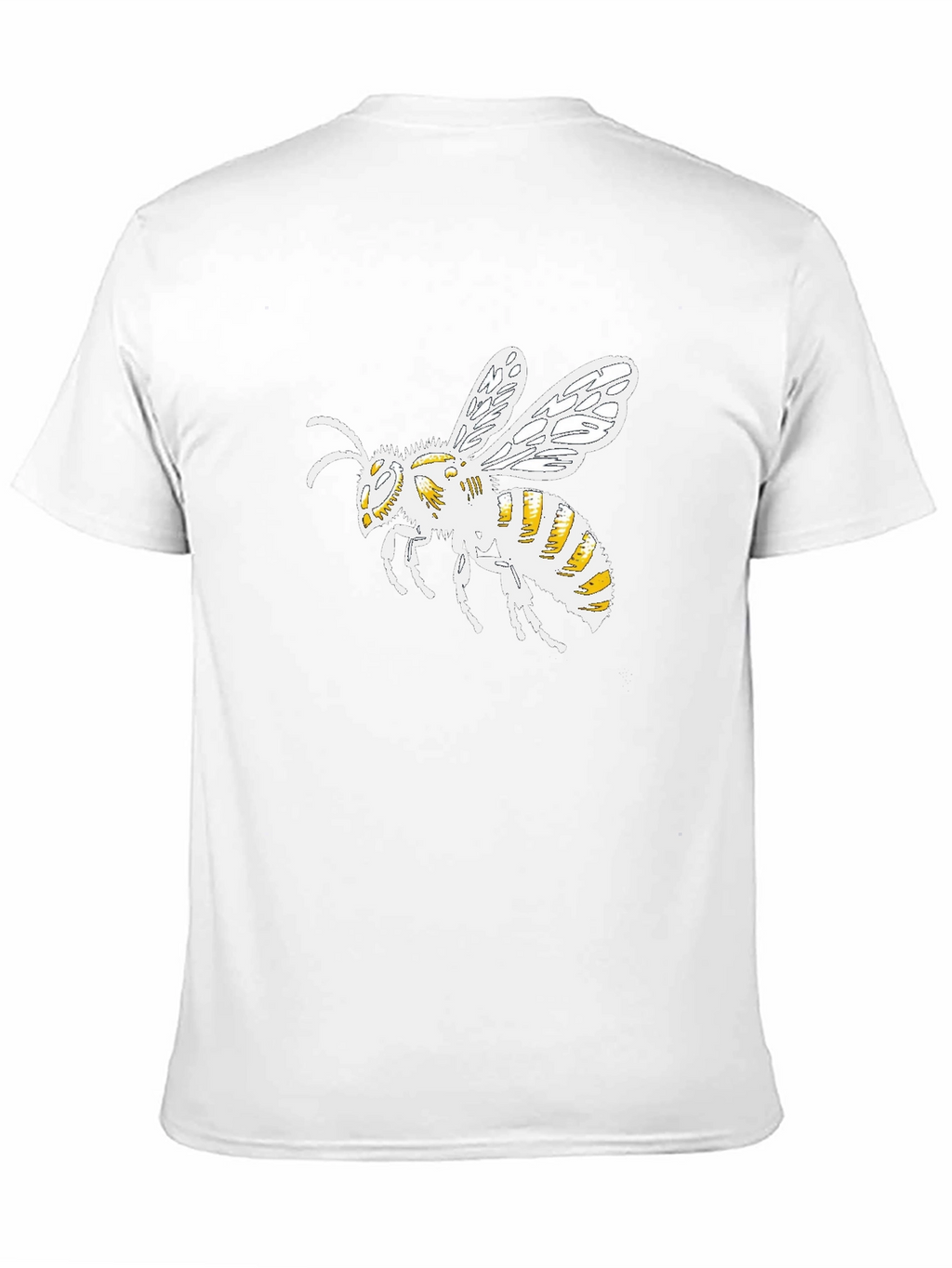 Bee Graphic Black T-Shirt