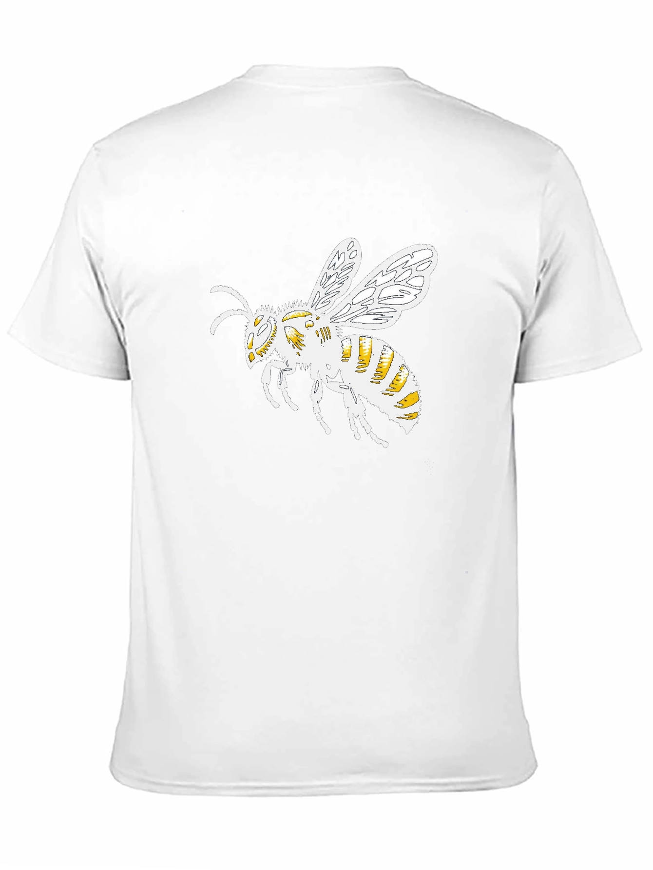 Bee Graphic Black T-Shirt